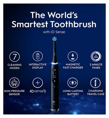 Oral-B iO10 Electric Toothbrush - Cosmic Black