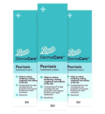 Boots Dermacare Psoriasis Treatment Cream 30ml x 3 Bundle