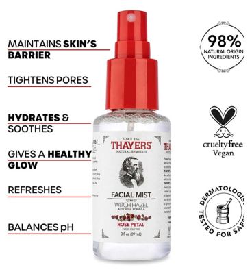Thayers Rose Petal Facial Mist 89ml