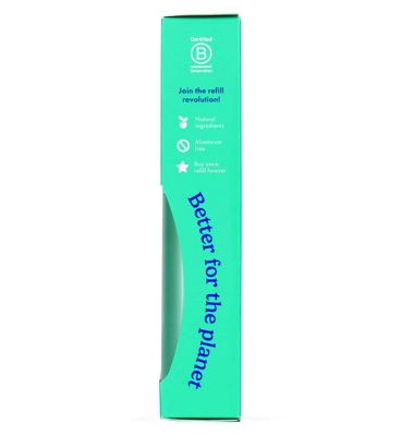 Wild Aqua Case and Fresh Cotton & Sea Salt Deodorant Refill - Starter Pack