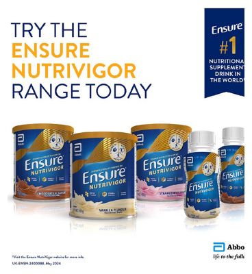 Ensure NutriVigor, 220ml, Vanilla Flavour Nutritional Ready to Drink Shake