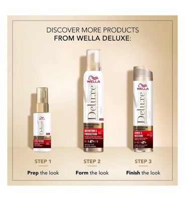 Wella Deluxe Shine & Repair Hairspray 250ml
