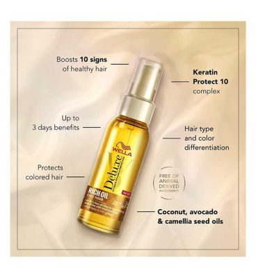 Wella Deluxe Rich Oil 100ml