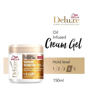 Wella Deluxe Oil Infused Cream Gel 150ml
