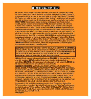 Bed Head By TIGI Colour Goddess Shampoo For Coloured Hair 400ml