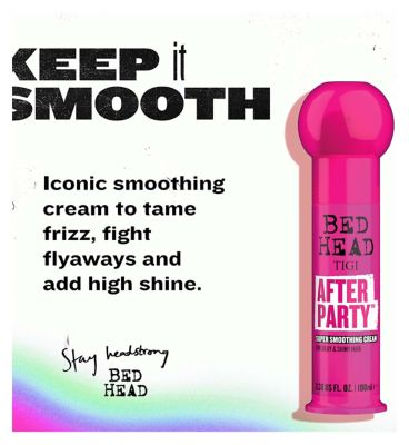 Bed Head By TIGI After Party Smoothing Cream for Shiny Frizz Free Hair 100ml