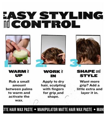 Bed Head By TIGI Manipulator Matte Hair Wax Paste with Strong Hold 57g