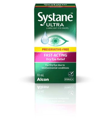 Systane Preservative Free Eye Drops Ultra 10ml