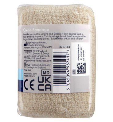 Boots Crepe Bandage - 7.5cm x 4.5m
