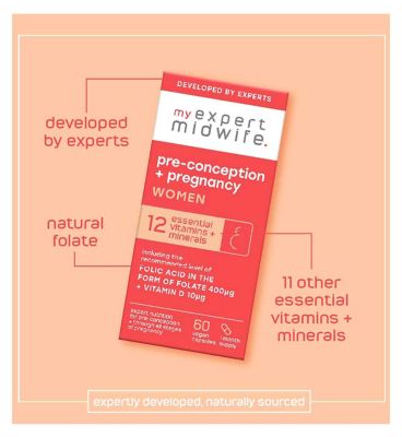 My Expert Midwife Pre-Conception & Pregnancy Women 60 Capsules