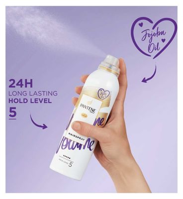 Pantene Perfect Volume Hairspray with Jojoba Oil 250ML