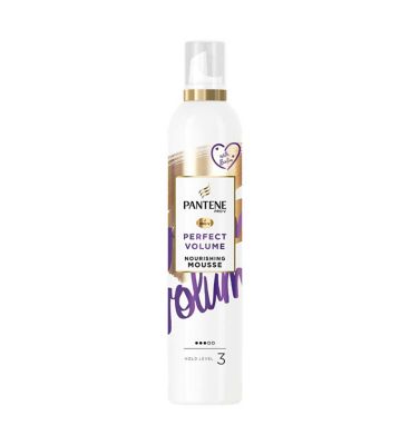 Pantene Perfect Volume Heat Protection Hair Mousse with Biotin 200ml