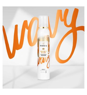 Pantene Perfect Waves Heat Protection Hair Mousse with Argan Oil 200ML