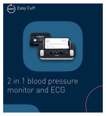 OMRON Complete 2-in-1 Blood Pressure Monitor and Electrocardiogram (ECG)