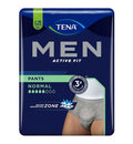 Tena Men Active Fit Incontinence Pants Normal Grey Size Large/XL 8 Pack