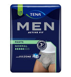Tena Men Active Fit Incontinence Pants Normal Grey Size Large/XL 8 Pack