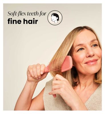 Tangle Teezer The Wet Detangler Fine & Fragile Hairbrush Sweet Cinnamon