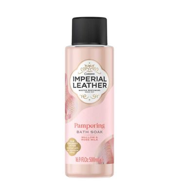 Imperial Leather Pampering Bath Soak Mallow and Rose Milk 500ml