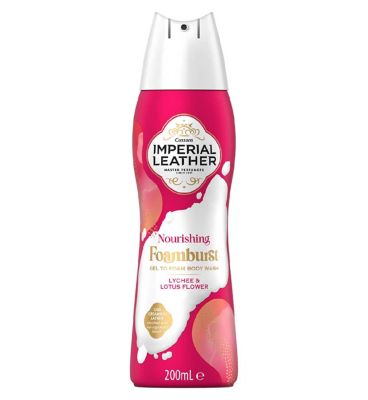 Imperial Leather Nourishing Foamburst Shower Gel Lychee & Lotus Flower 200ml
