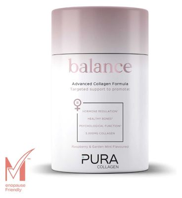 Pura Collagen Balance Advanced Female Health Formula Raspberry & Garden Mint