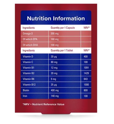 Seven Seas Omega-3 & Multivitamins Woman Duopack 30s
