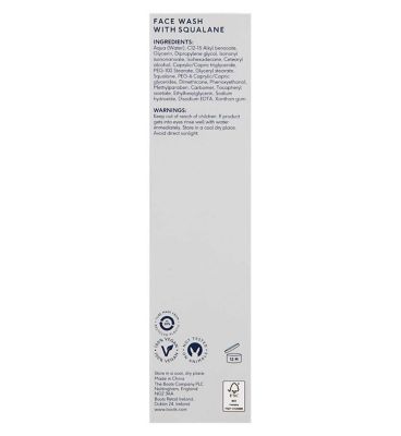 Boots Men Everyday Skin Squalane Face Wash 75ml