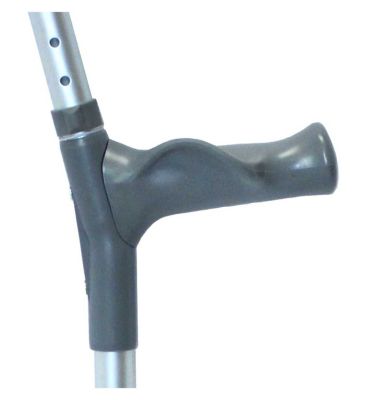 NRS Healthcare Double Adjustable Crutches with Comfy Handle, Large - Pair