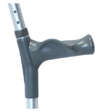 NRS Healthcare Double Adjustable Crutches with Comfy Handle, Large - Pair