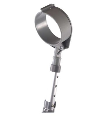 NRS Healthcare Double Adjustable Crutches with Comfy Handle, Large - Pair