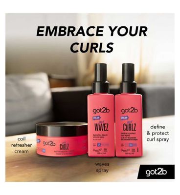 got2b Beach Waves Hydrating Hair Spray gotcurlz 150ml