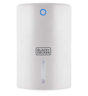 Black & Decker Portable Mini Dehumidifier with Low Noise Operation 900 ml Water Tank