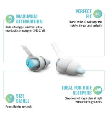 Alpine Sleepdeep Mini Sleeping Earplugs 1 Pair
