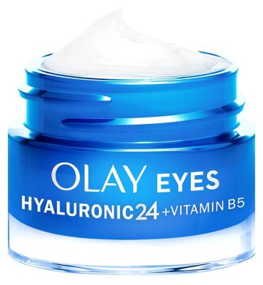 Olay Hyaluronic Acid 24 + Vitamin B5 Day Eye Gel Cream with Niacinamide, 15ml