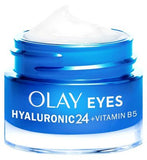 Olay Hyaluronic Acid 24 + Vitamin B5 Day Eye Gel Cream with Niacinamide, 15ml