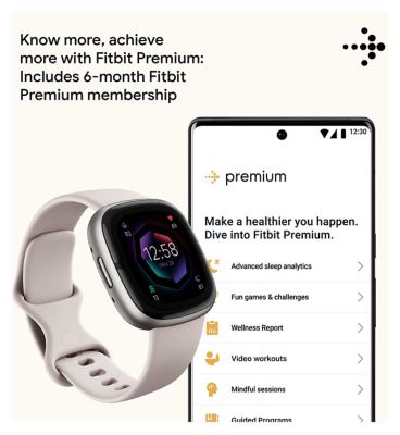 Fitbit Sense 2 Lunar White