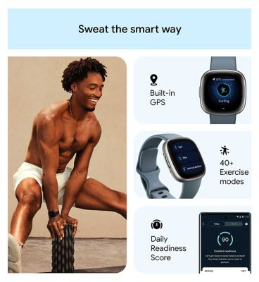 Fitbit Versa 4 Waterfall Blue