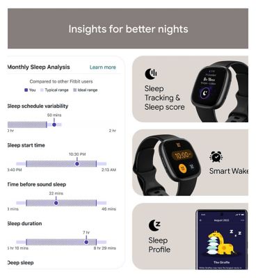 Fitbit Versa 4 Black Graphite