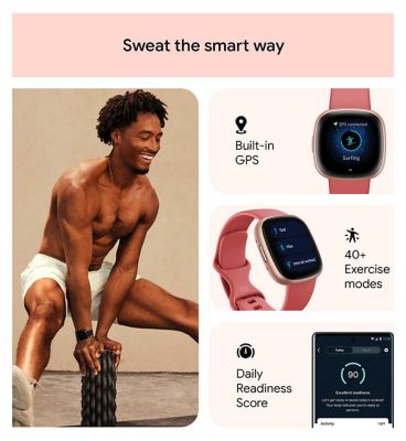Fitbit Versa 4 Pink Sand