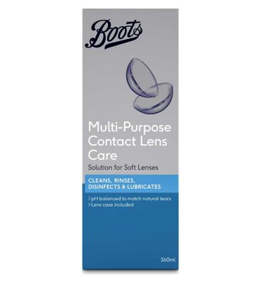 Boots Multi-Purpose Contact Lens Care Solution For Soft Lenses - 360ml