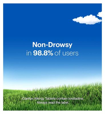 Clarityn Allergy 10mg Tablets - 60 Tablets