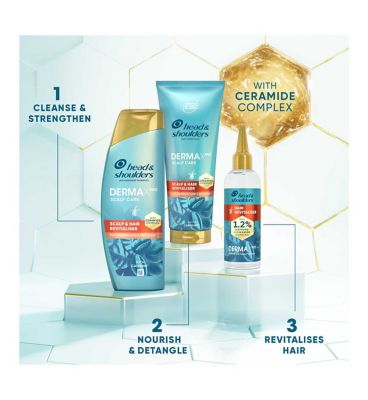 Head & Shoulders DERMAXPRO Scalp & Hair Revitaliser Shampoo 300ml