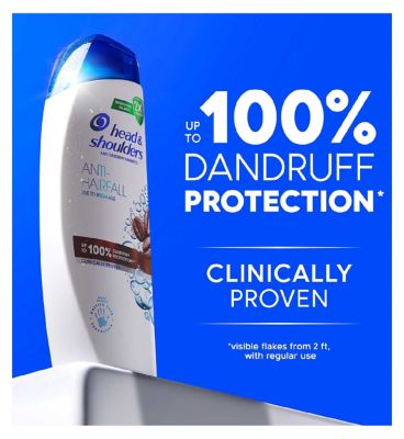 Head & Shoulders Anti Hair Fall Anti Dandruff Shampoo. Infused with Caffeine 400ml