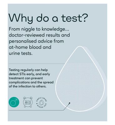 MyHealthChecked Male Sexual Health Blood & Urine Test