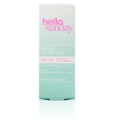 The One For Your Eye Mineral Eye Cream SPF50 15ml