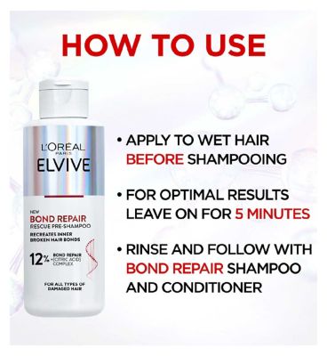 L’Oréal Paris Elvive Bond Repair Pre-Shampoo Treatment 200ml