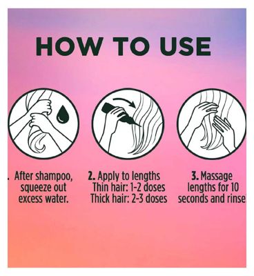 Garnier Ultimate Blends Glowing Lengths Pineapple Hair Drink Liquid Conditioner for Long Dull Hair 200ml