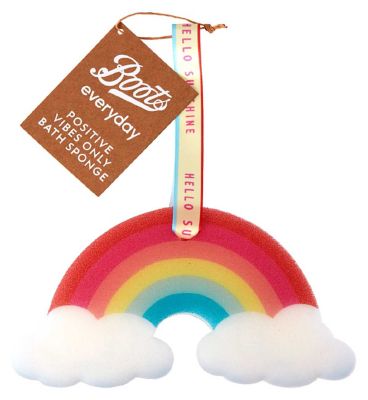 Boots Everyday Positive Vibes Only Bath Sponge