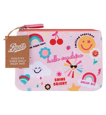 Boots Positive Vibes Only Wash Bag