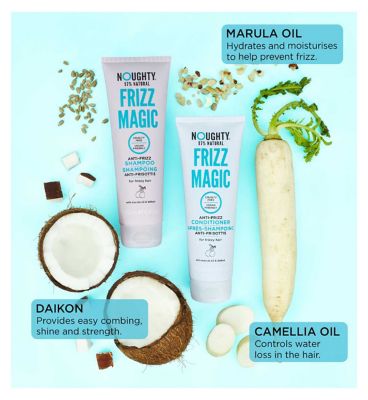 Noughty Frizz Magic Shampoo 250ml