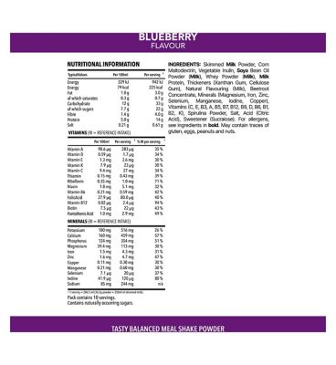 SlimFast Blueberry Shake Powder - 365g